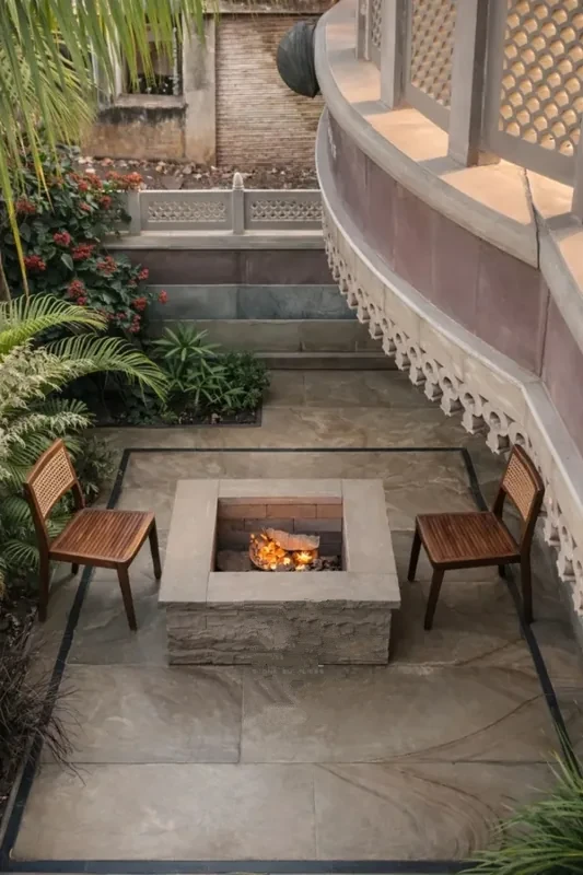 Fire Pits & Circles � Heritage Courtyard Sandstone Fire Pit