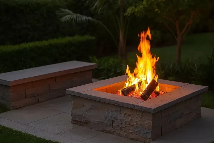 Fire Pits & Circles � Night-Glow Patio Fire Pit