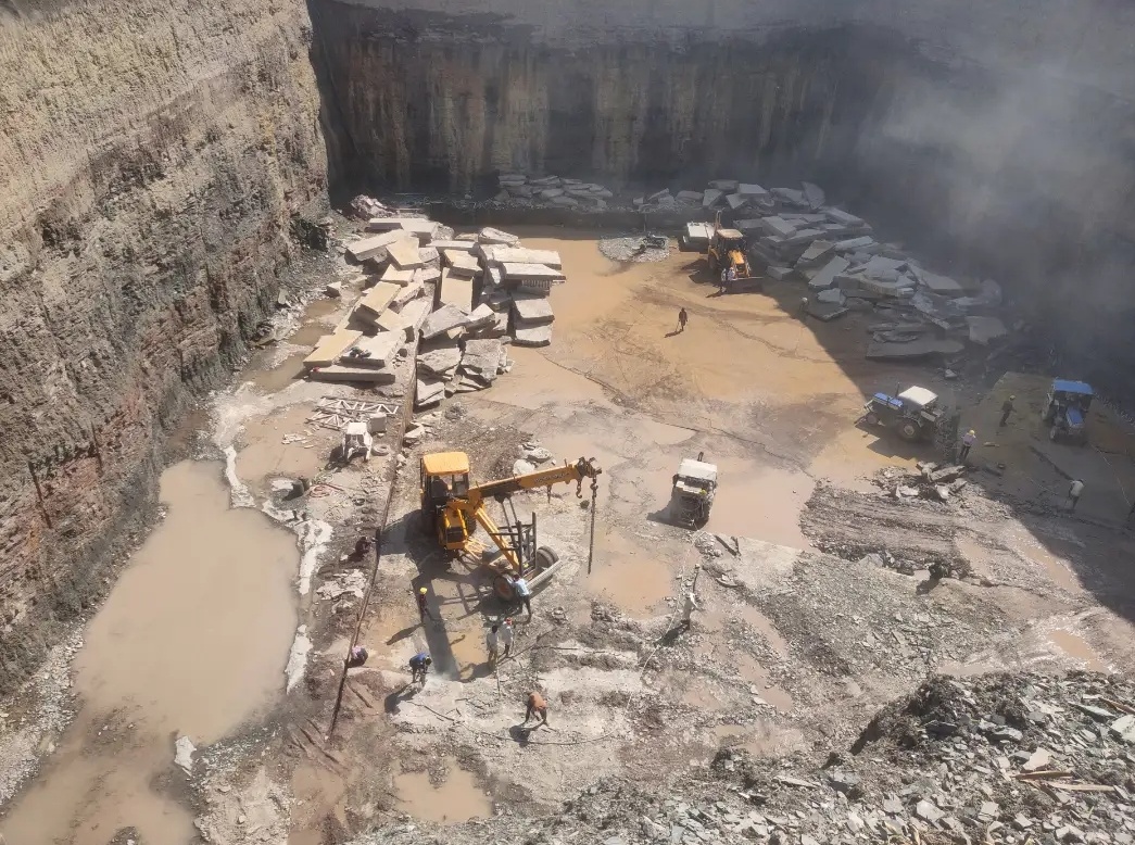 Indian natural sandstone and stone processing