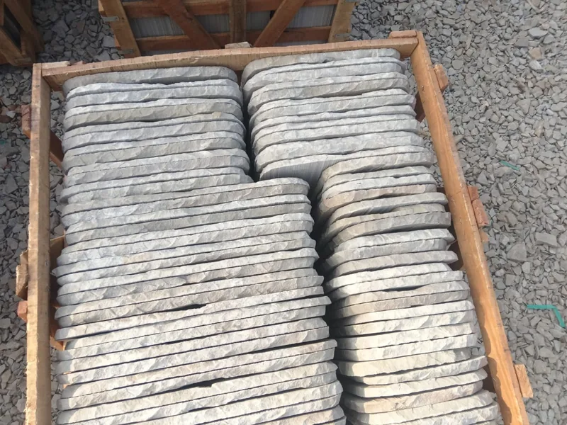 Roofing Slates — Kandla Grey Slate Heavy Crate Stack
