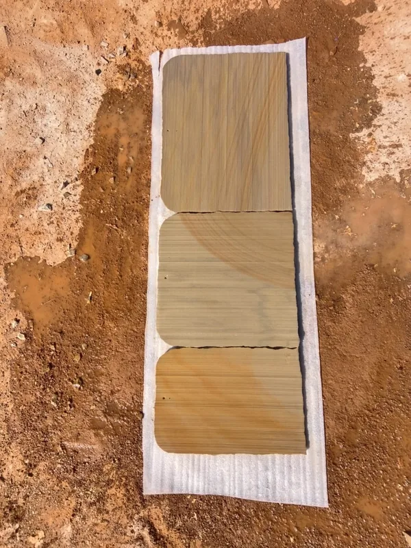 Roofing Slates — Fluted Architectural Sandstone Slates Trio