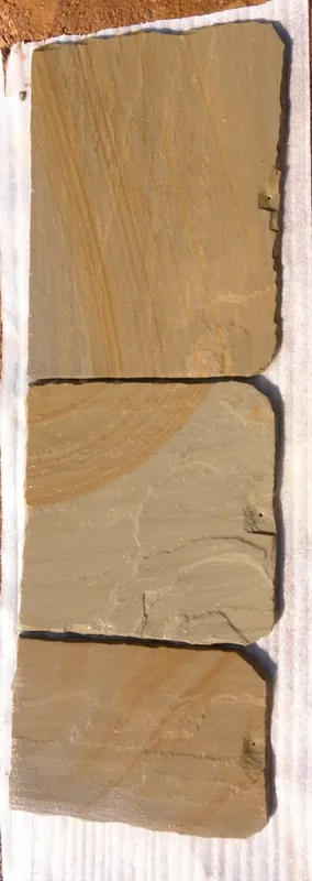 Roofing Slates — Natural Cleft Heritage Sandstone Slates Trio