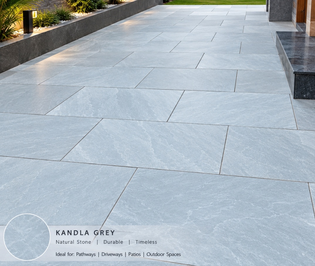 Sandstone Pavers — Slate Grey