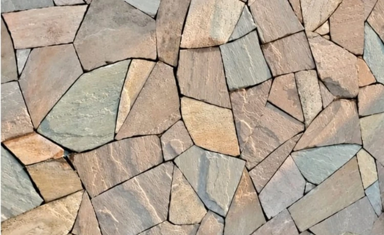 Sandstone Flagstone Wall Cladding & Stepping Stones